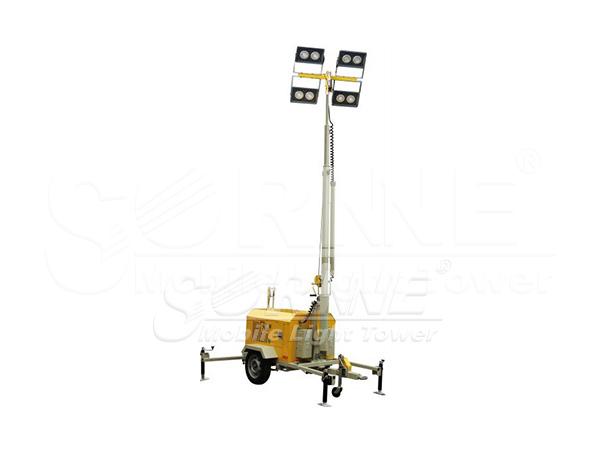 手動升降LED移動照明燈塔MO-5658L