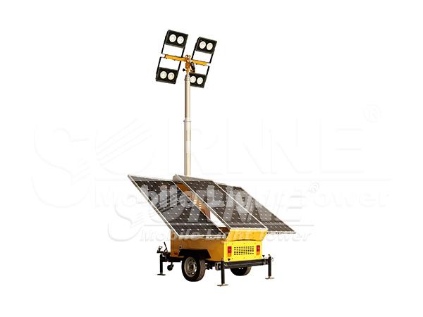 手動升降太陽能燈塔MO-3300-4
